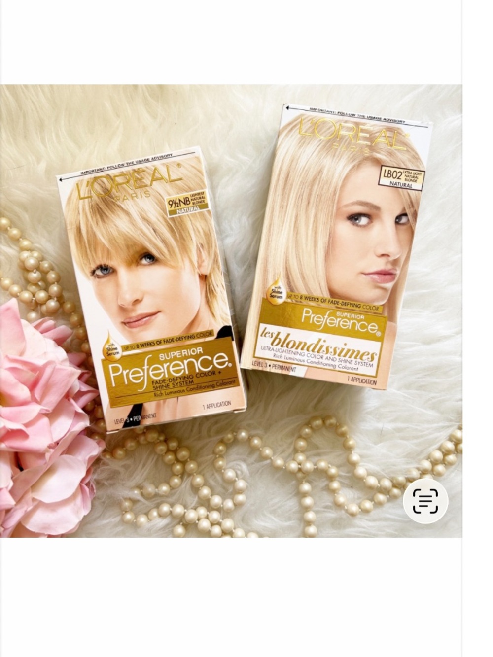 NEW: 2 Boxes L’Oreal Paris Superior Preference Blonde Hair Color - Light Blonde